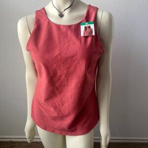32 Degrees Cool Women's Tank sleeveless top with Built in Bra size XL slate Rose